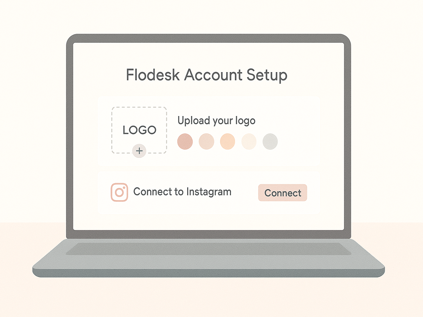 Flodesk landing page and signup form editor with modern templates and mobile preview.