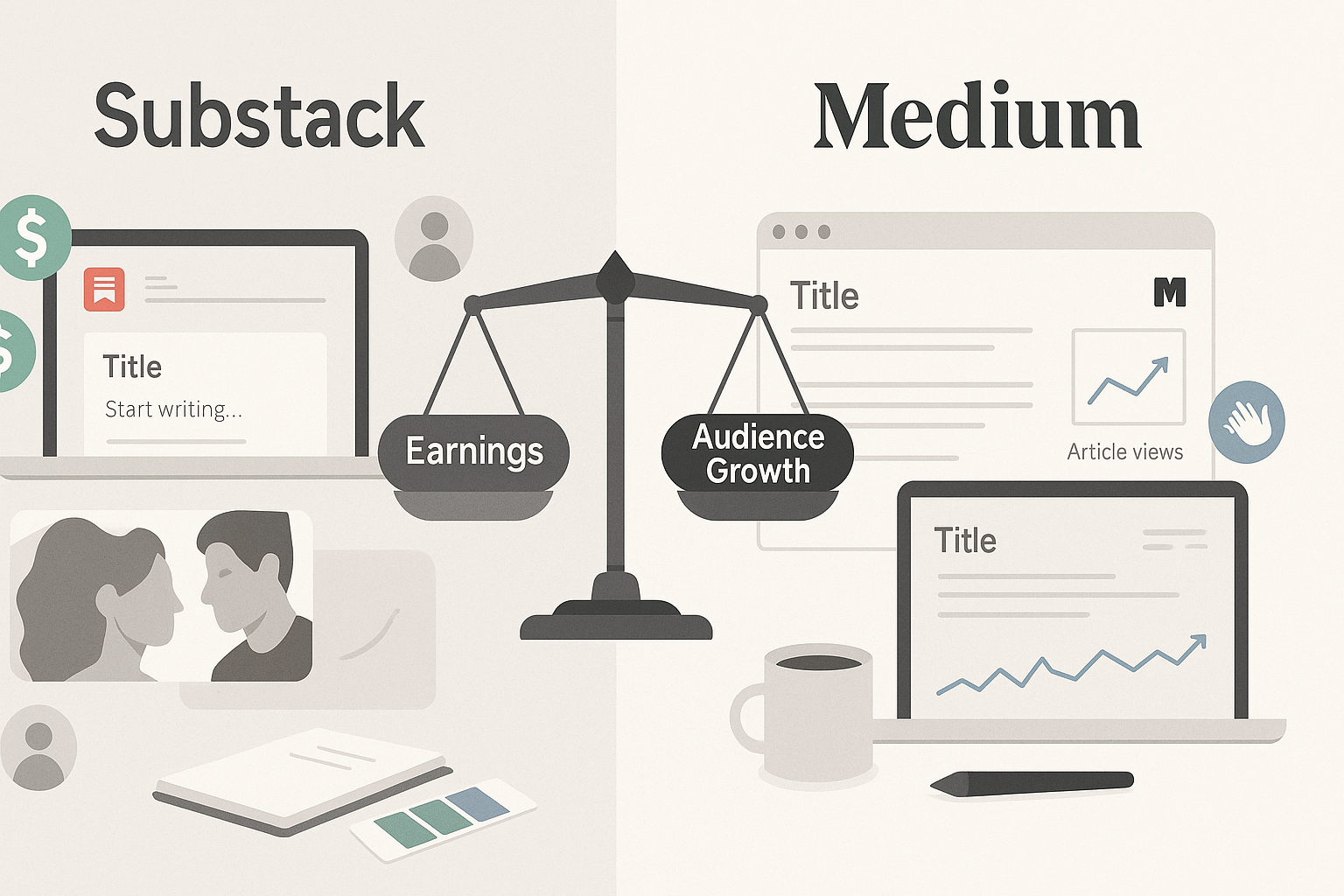 Substack vs Medium: Which Platform Pays More and Boosts Your Audience?