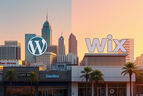 wordpress vs wix San Diego