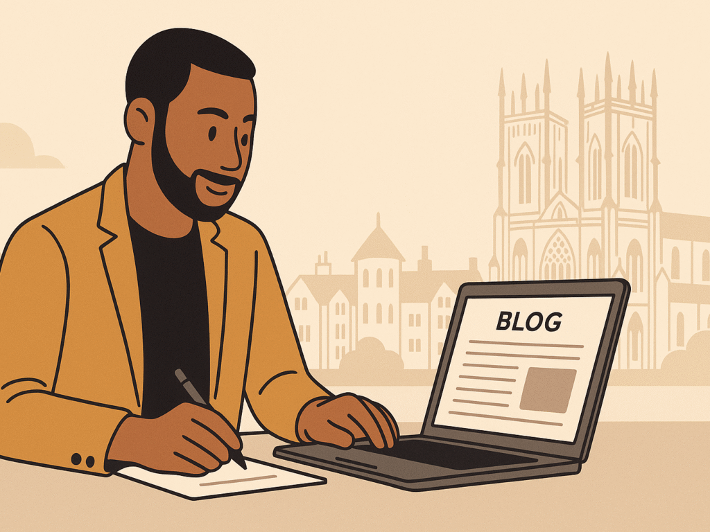 Shopify blog setup for York businesses targeting local customer.
