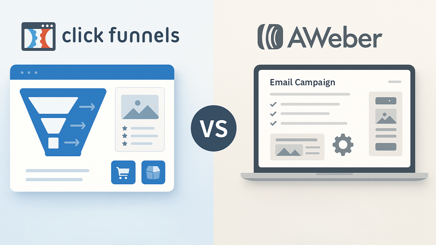 ClickFunnels vs AWeber: Complete Comparison of Features, Pricing & Use Cases